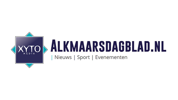 Logo krant Alkmaar - Alkmaars Dagblad op een transparante achtergrond - 600 * 337 pixels 
